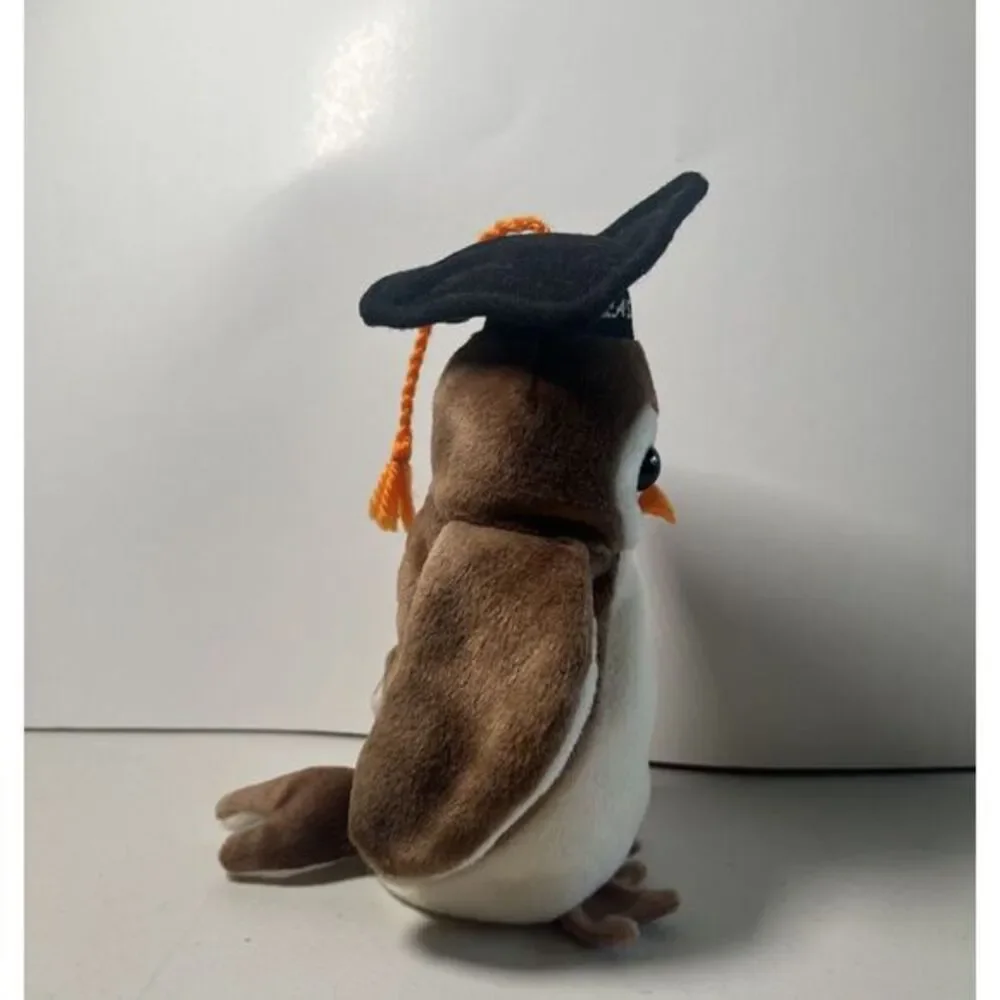 Wise The‎ Owl TY Original Beanie Baby - New With Tags